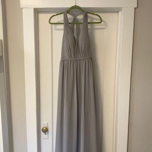 Silver Nikkia Azazie Bridesmaids Dress, NWT